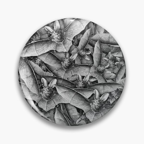 Item preview, Bat Swarm (Black and White) designed and sold by OddVintage.