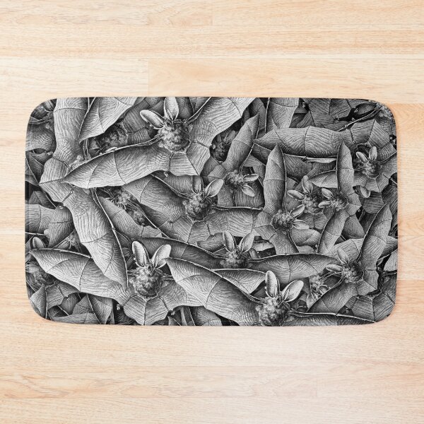 Item preview, Bat Swarm (Black and White) designed and sold by OddVintage.