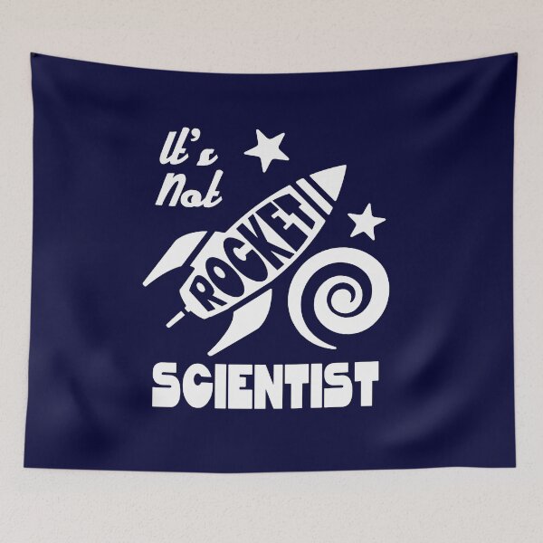 Item preview, It's not rocket Scientist - Mono designed and sold by purcellart.