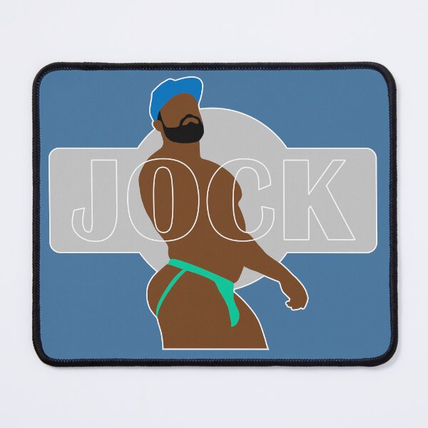 Item preview, 'Jock' LGBT Gay Man Slogan designed and sold by nathannathnath.