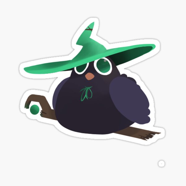 Witch bird Sticker