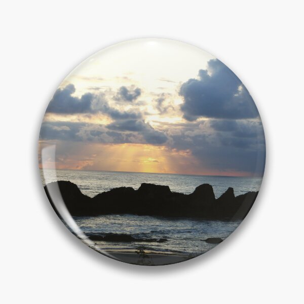 Item preview, Clouds At Sunset Over the Pacific Ocean - Oregon Coast designed and sold by TechLaughs.