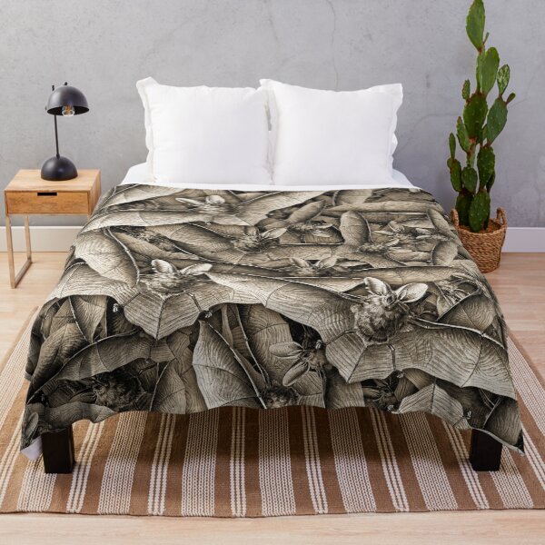 Item preview, Bat Swarm (Sepia) designed and sold by OddVintage.
