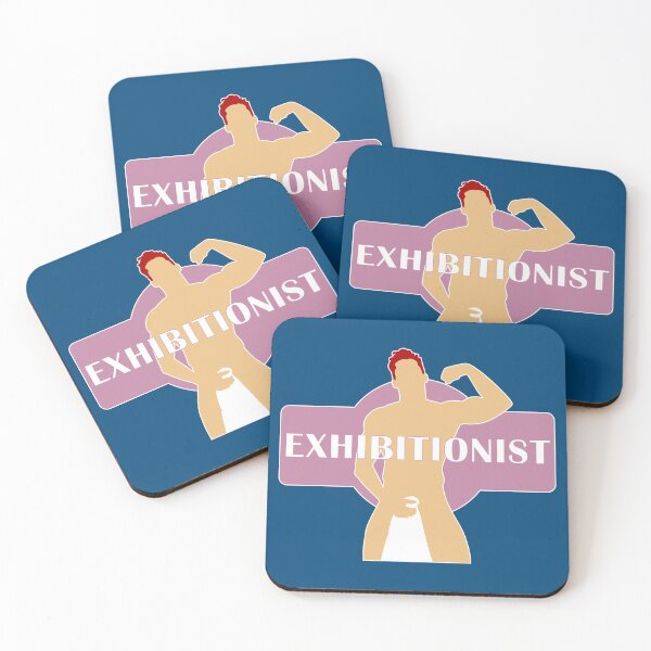 Item preview, 'Exhibitionist' Slogan LGBT Gay Man designed and sold by nathannathnath.
