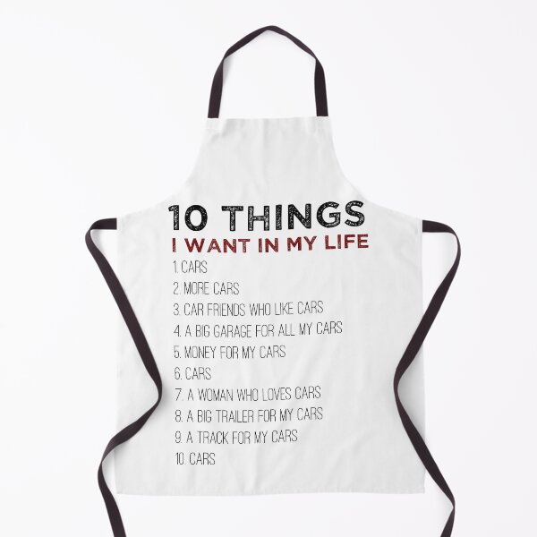 Item preview, 10 Things I Want In My Life Cars More Cars car, Funny Cars - Gift For Car Lover designed and sold by The2Art.