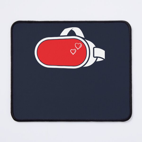 Item preview, Heart VR Gaming Valentine Virtual Reality Couples Dating Gamer designed and sold by DadJokeDescript.