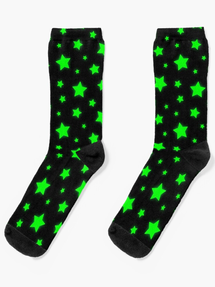 Glowing Stars (Does Not Glow in The Dark) Glowwave Socks | Redbubble