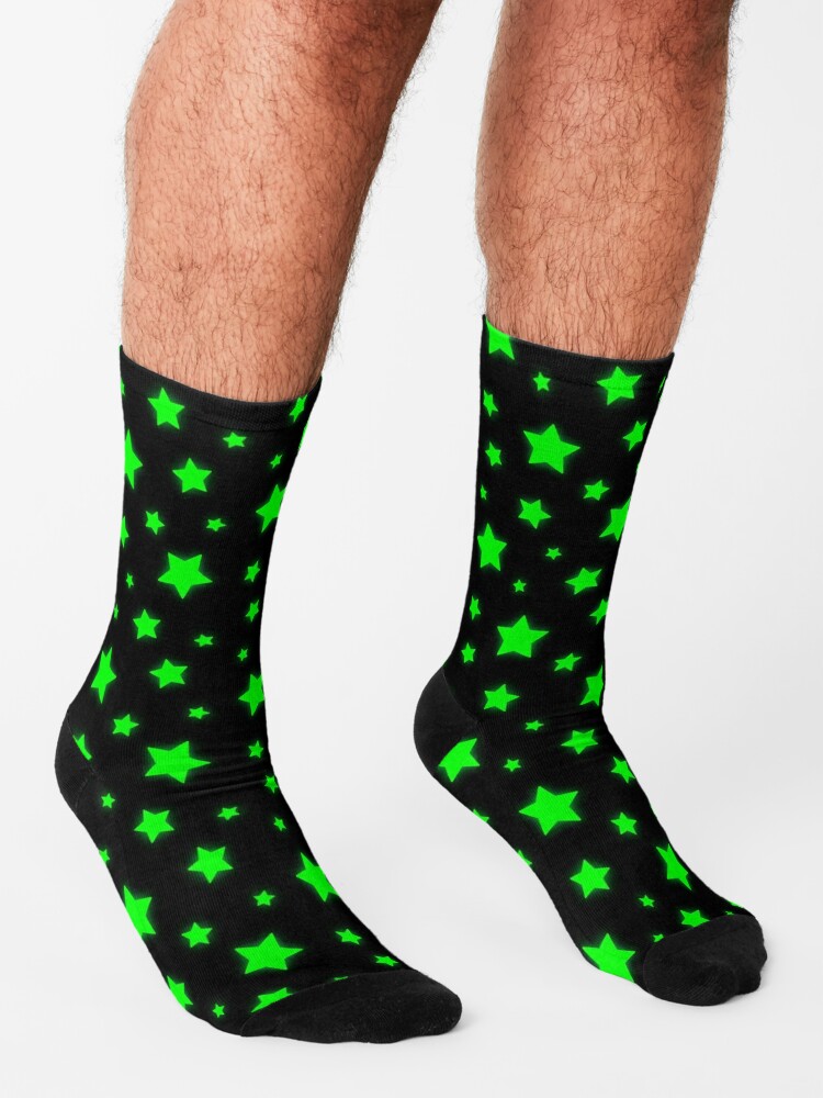 Glowing Stars (Does Not Glow in The Dark) Glowwave Socks | Redbubble