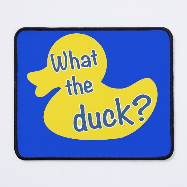 Item preview, Yellow what the duck? designed and sold by OddDuckCreation.