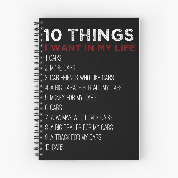 Item preview, Copy of 10 Things I Want In My Life Cars More Cars car, Funny Cars - Gift For Car Lover designed and sold by The2Art.