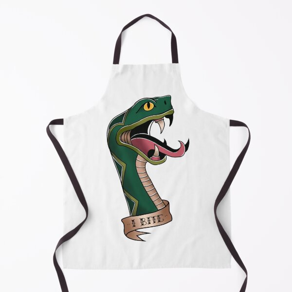 Item preview, Trad Tattoo Snake - I Bite designed and sold by daggerzz19.