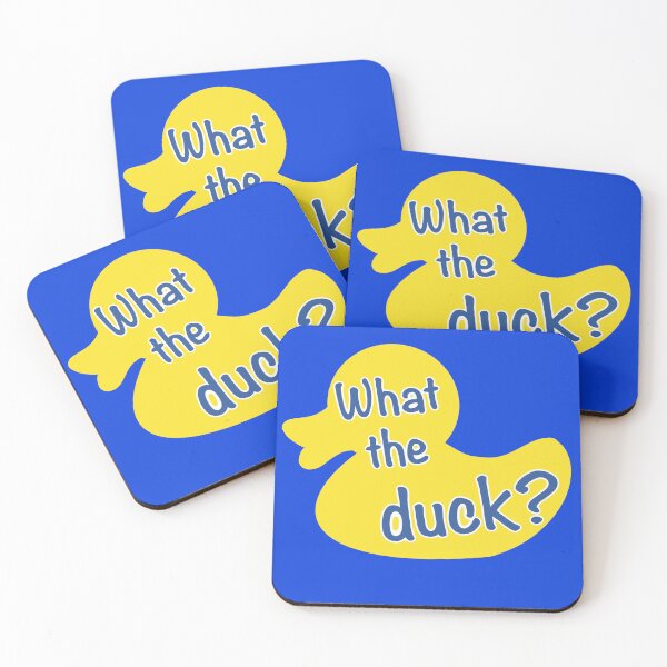 Item preview, Yellow what the duck? designed and sold by OddDuckCreation.