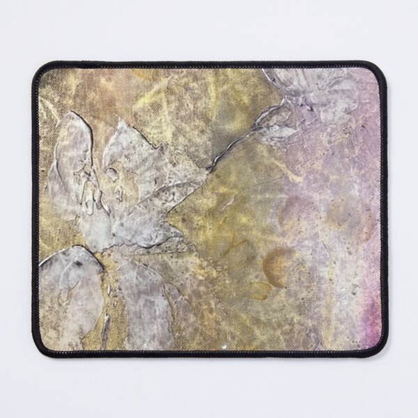 Item preview, Venetian Plaster Artwork, Metallic Decorative Painting, Floral And Hummingbird designed and sold by KirwanArt.