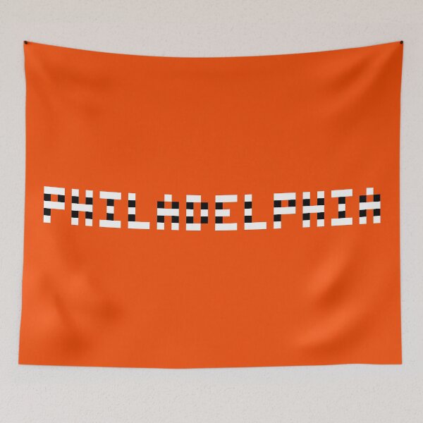 Item preview, Pixel NHL Philadelphia in Home Colors designed and sold by gkillerb.