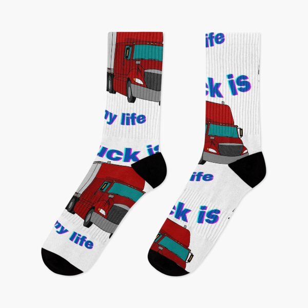 Item preview,  Truck is my life designed and sold by Bart-Designs.