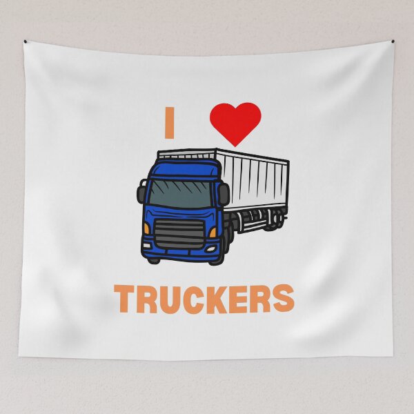 Item preview, I love truckers designed and sold by Bart-Designs.