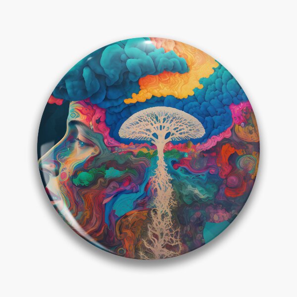 Item preview, AI Generated Art - LSD Trip designed and sold by KlassDesigns.
