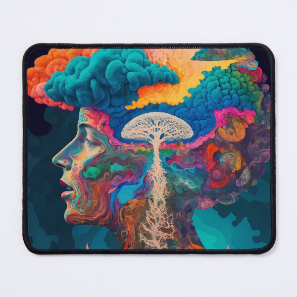 Item preview, AI Generated Art - LSD Trip designed and sold by KlassDesigns.