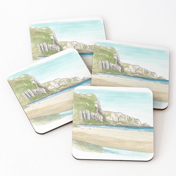 Item preview, Purakuanui Bay Watercolour designed and sold by Tom Napper Design.