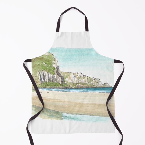 Item preview, Purakuanui Bay Watercolour designed and sold by Tom Napper Design.
