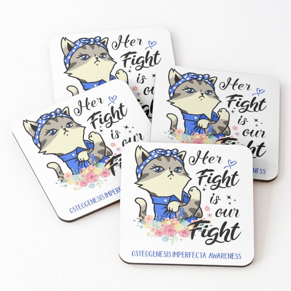 Item preview, Osteogenesis Imperfecta Awareness - Her Fight is our Fight designed and sold by RekaJoJo.