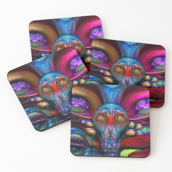 Artikelvorschau, Psychedelic Face #79 - Part of Our Psychedelic Faces Collection entworfen und verkauft von Psychedelic Psychos.