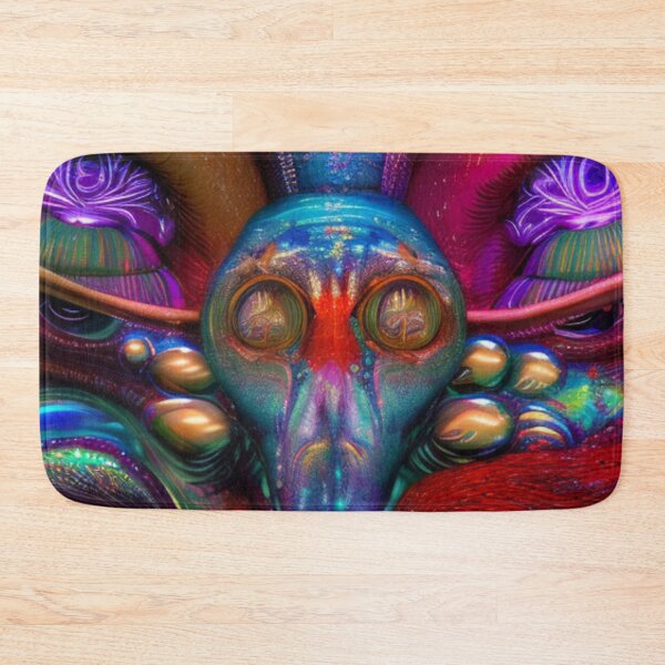 Aperçu de l'œuvre Psychedelic Face #79 - Part of Our Psychedelic Faces Collection créée et vendue par Psychedelic Psychos.