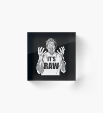Gordon Ramsay -It's RAW! Acrylic Block