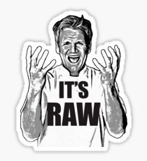 Gordon Ramsay -It's RAW! Sticker