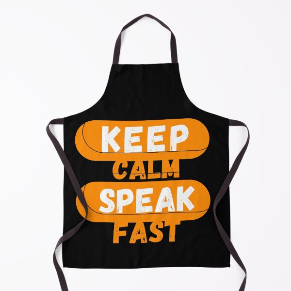 Item preview, Keep Calm And Speak Fast designed and sold by mu-art.