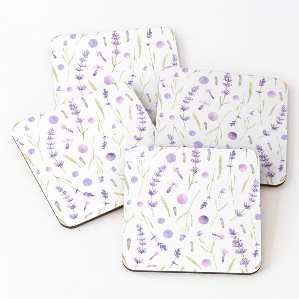 Item preview, Lavender Flowers and Leaves designed and sold by silviaol.