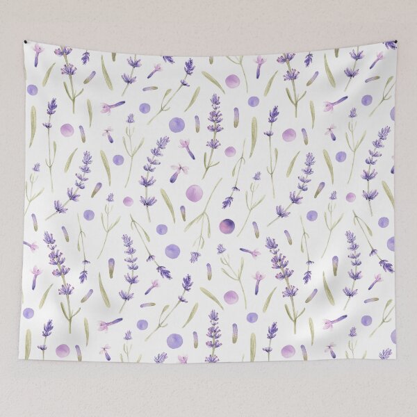 Item preview, Lavender Flowers and Leaves designed and sold by silviaol.