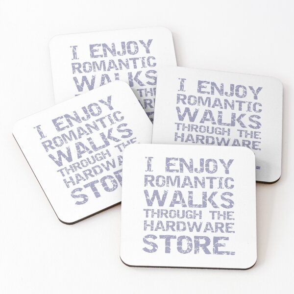 Item preview, I ENJOY ROMANTIC WALKS THROUGH THE HARDWARE STORE funny enjoying shirt  designed and sold by cizito.