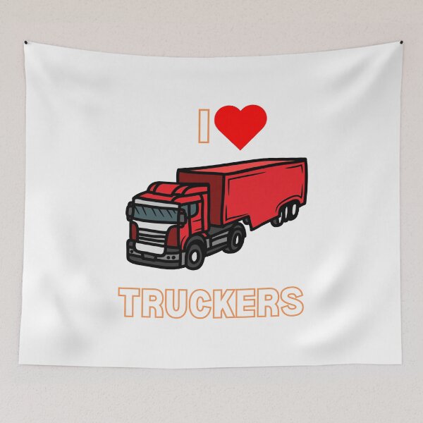 Item preview,  I love truckers designed and sold by Bart-Designs.