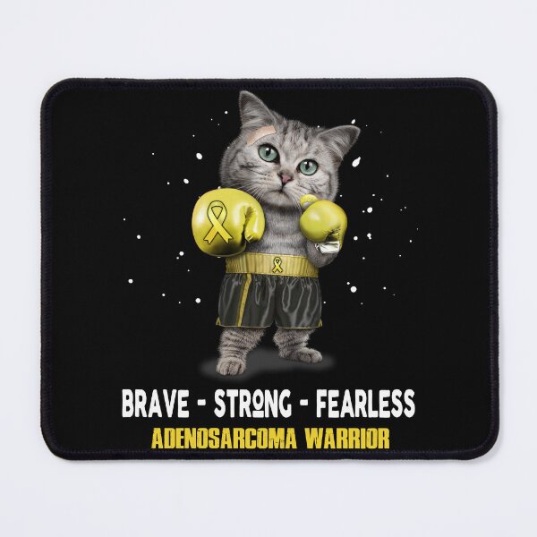 Item preview, Adenosarcoma Warrior - BRAVE STRONG FEARLESS designed and sold by Berriosly.