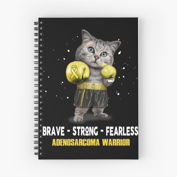 Item preview, Adenosarcoma Warrior - BRAVE STRONG FEARLESS designed and sold by Berriosly.