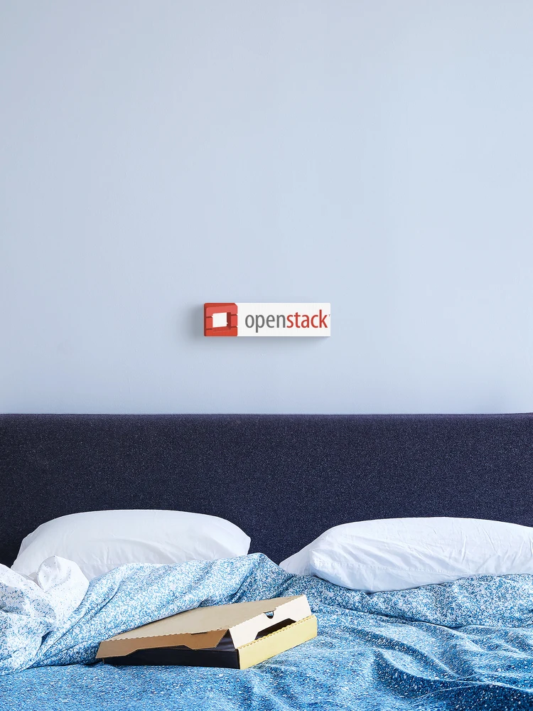 Thumbnail 2 of 3, Canvas Print, linux openstack sticker designed and sold by developerfriday.