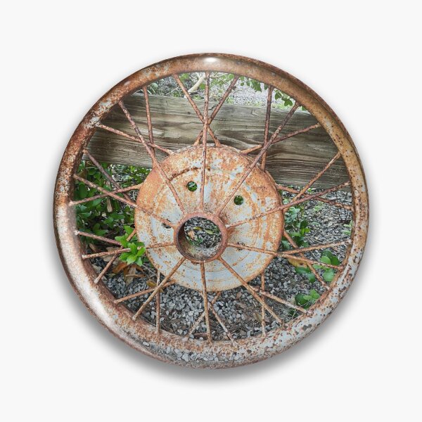 Item preview, Old Rusted Wheel Country Vibe designed and sold by Sparkleweather.