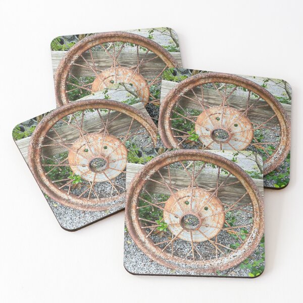Item preview, Old Rusted Wheel Country Vibe designed and sold by Sparkleweather.