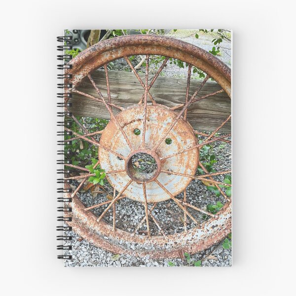 Item preview, Old Rusted Wheel Country Vibe designed and sold by Sparkleweather.