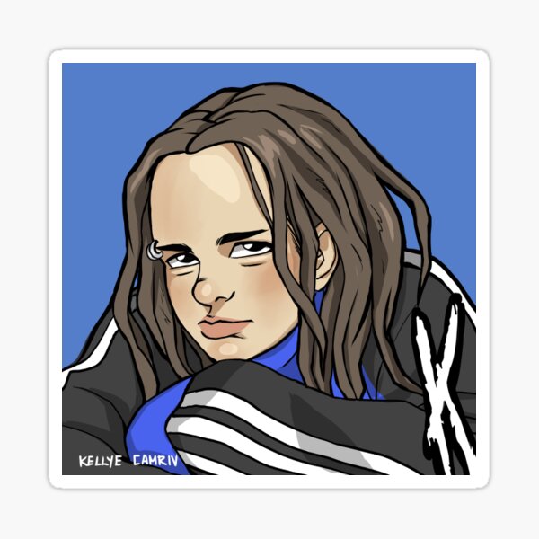 "Jonathan Davis Korn Cartoon" Sticker for Sale by Redbubble