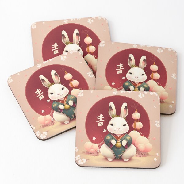 Item preview, Chinese New Year 2023 - Cute Rabbit designed and sold by AnimeCloud.