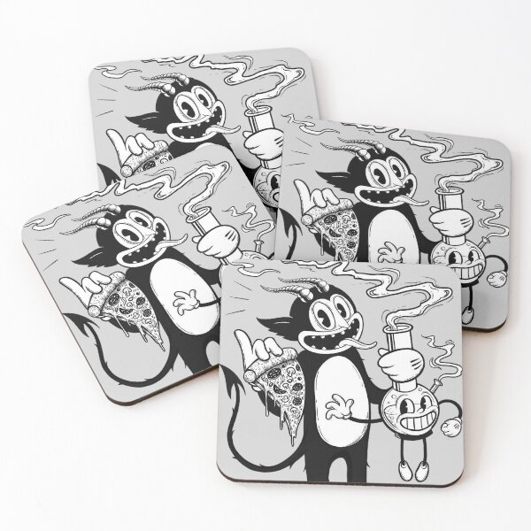 Item preview, The Devil (Munchies) - ghostemane x cuphead designed and sold by Psyche-Lab.