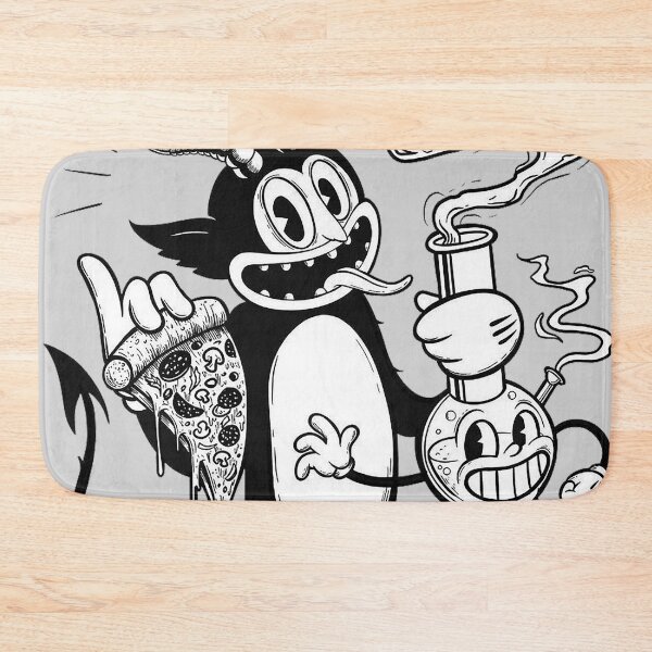 Item preview, The Devil (Munchies) - ghostemane x cuphead designed and sold by Psyche-Lab.