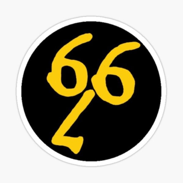 667 Autocollant (Cercle) Sticker