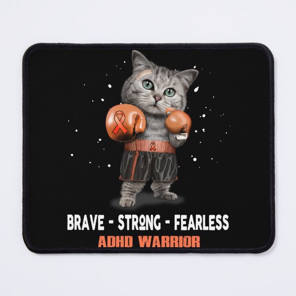 Item preview, ADHD Warrior - BRAVE STRONG FEARLESS designed and sold by Berriosly.