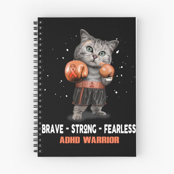 Item preview, ADHD Warrior - BRAVE STRONG FEARLESS designed and sold by Berriosly.