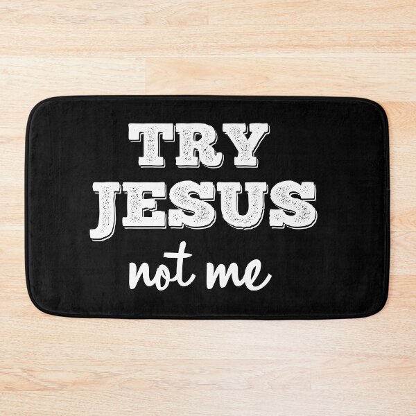 Item preview, Try Jesus Not Me funny classic T-Shirt designed and sold by colortrends.