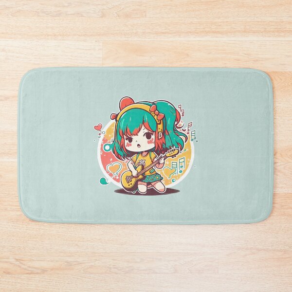 Item preview, Rocking Out, the Girl and Her Guitar designed and sold by ultra-cute.