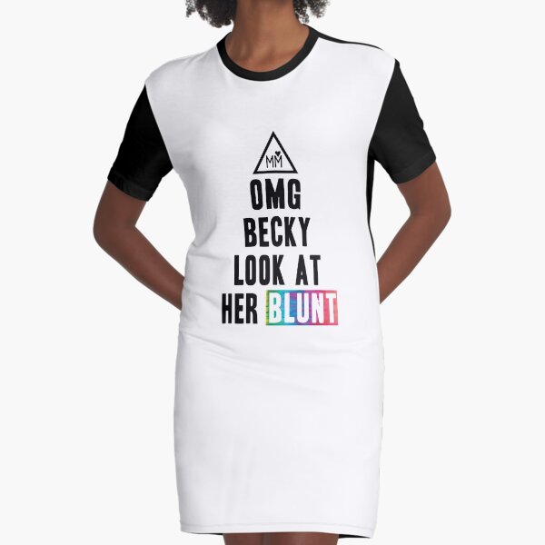 OMG Becky Graphic T-Shirt Dress